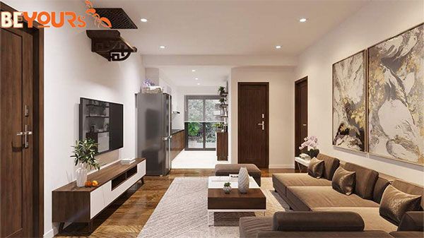 Top 3 mẫu thiết kế nội thất chung cư 60m2 hiện đại thông minh