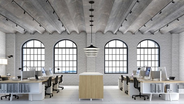 Thiết kế văn phòng Scandinavian hiện đại mang đến cảm giác gần gũi với thiên nhiên của Bắc Âu. Với các yếu tố cơ bản như vật liệu gỗ, màu sắc trắng và màu nhạt, không gian làm việc trở nên trang nhã, đơn giản nhưng không kém phần hiện đại và sang trọng.