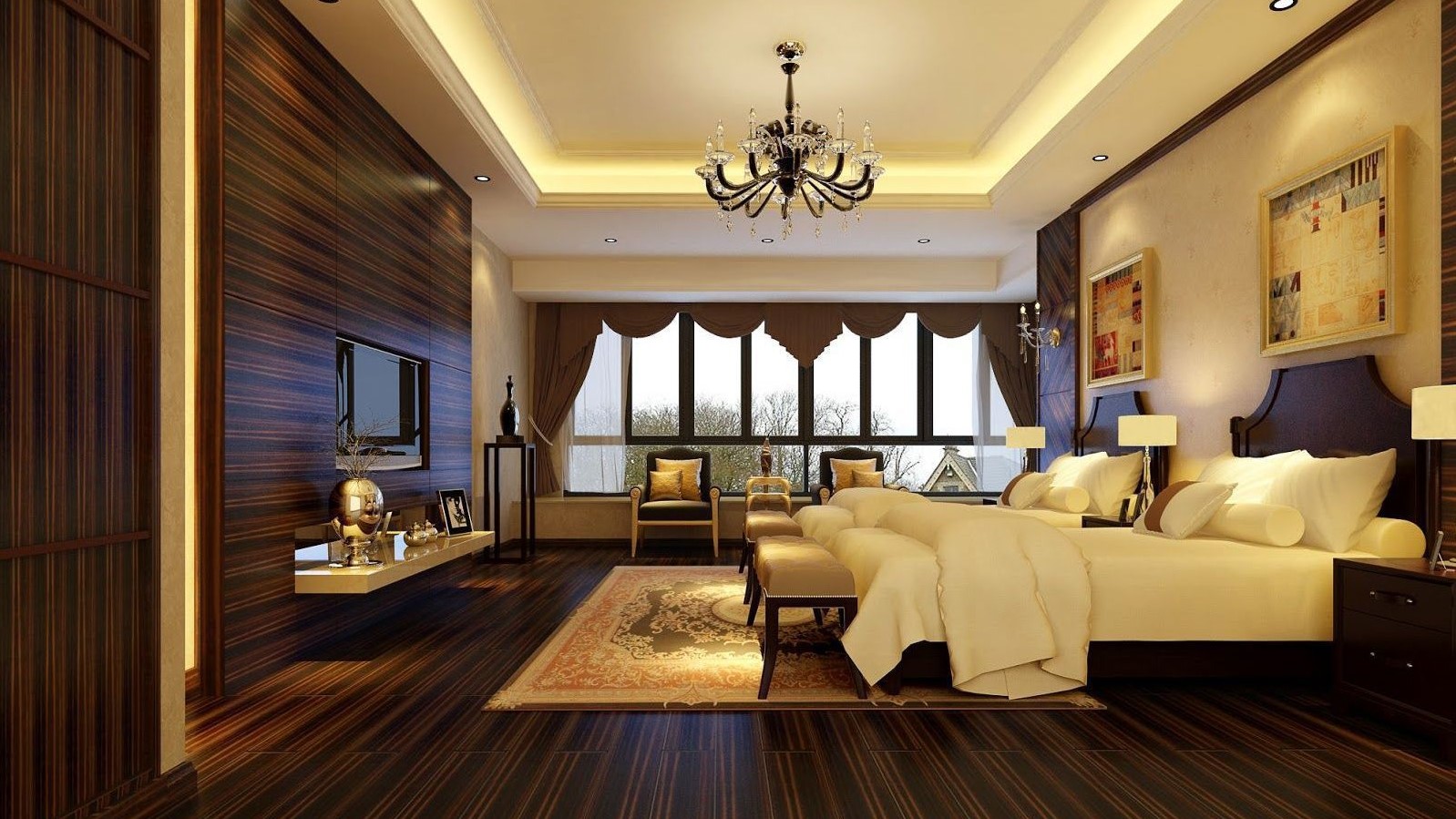 Khám phá 4 phong cách thiết kế nội thất phòng ngủ khách sạn 3 sao