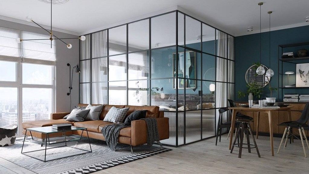 Trang trí phòng khách chung cư SANG XỊN không thể rời mắt