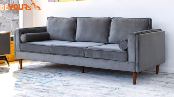Sofa phòng khách màu xám bí ẩn