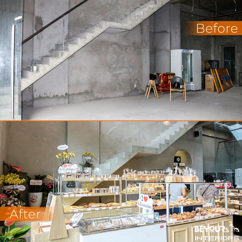 Dự án ÀLAMAIN CAFE & BAKERY - Không gian thưởng thức bánh ngọt và cảm xúc do BEYOURs Interiors triển khai