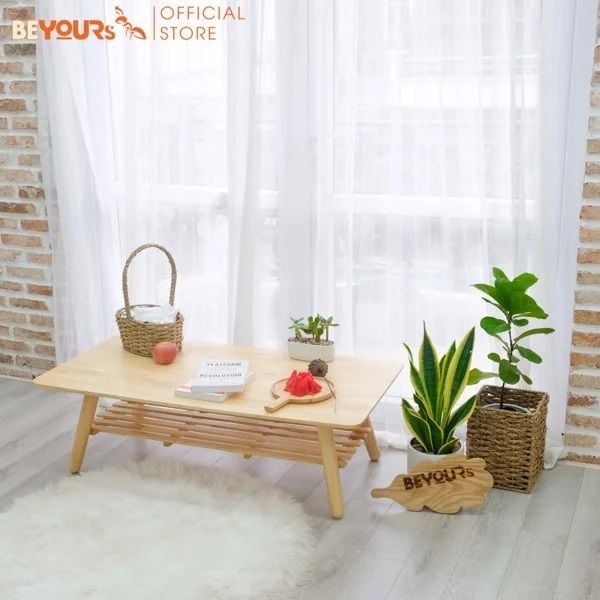 Bàn trà A Table có thiết kế đơn giản nhưng vẫn thể hiện được sự trẻ trung, hiện đại