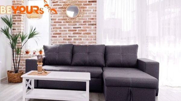 Kê sofa màu đen trong nhà đẹp mắt