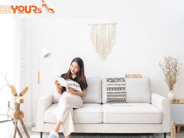 Ghế Artemis Sofa (2 seats) màu trắng