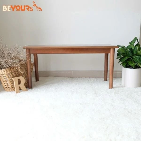 GHẾ ĂN NARI BENCH STOOL SIZE S WHITE NATURAL