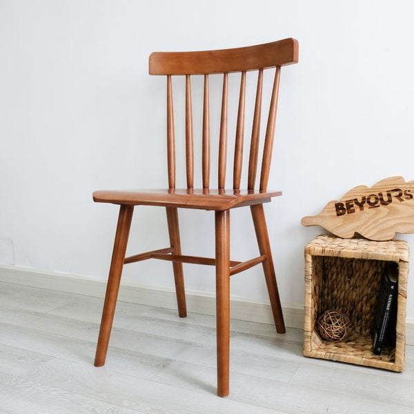 ghế pin stool brown