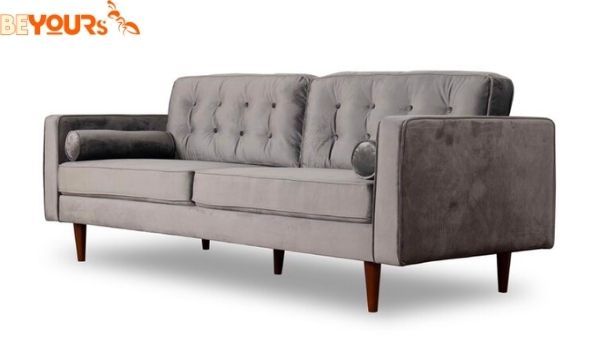 Ghế sofa băng Andes 2 chỗ sang trọng màu xám