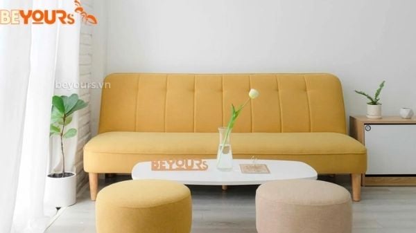 Ghế sofa Bumbee hiện đại màu vàng