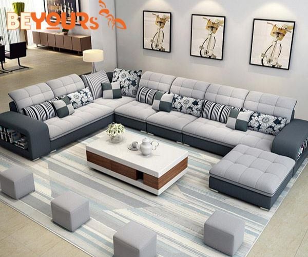 Bí kíp chọn ghế sofa chữ U cho phòng khách thêm CUỐN HÚT