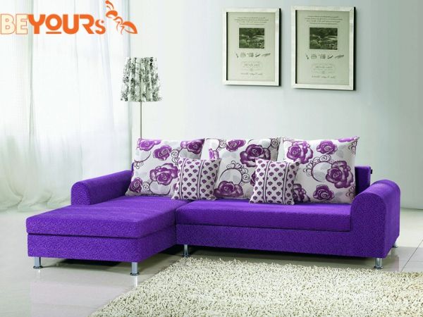 Ghế sofa màu tím tương sinh với người mệnh hoả