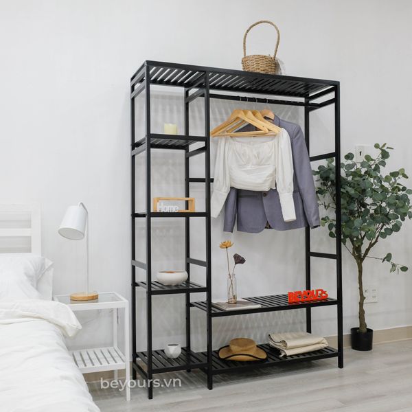 tủ treo quần áo double hanger