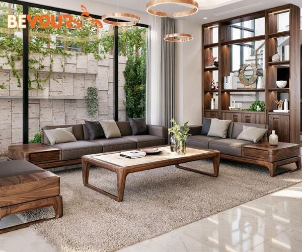 Không nên đặt sofa gần cửa sổ