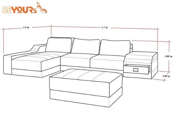 Ghế sofa góc chữ L