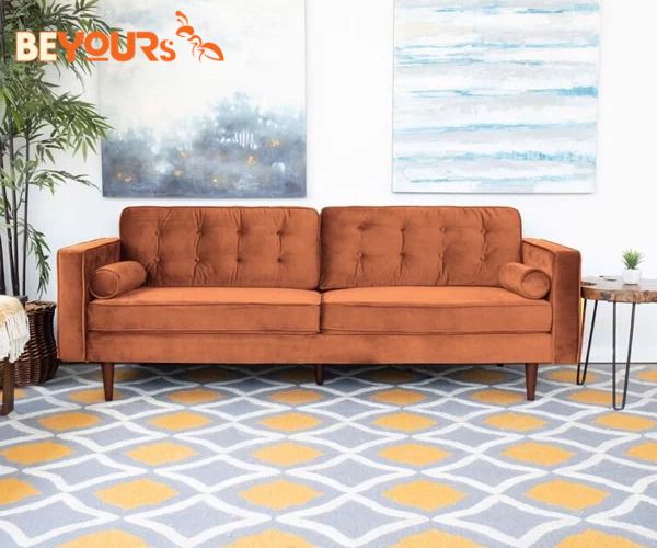 Sofa băng beyours 2 seat andes sofa orange