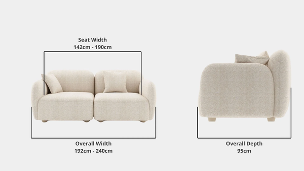 Sofa băng Cloud nội thất BEYOURs