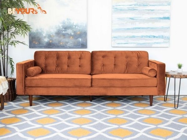 Sofa màu cam
