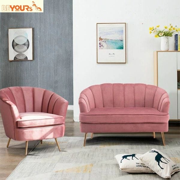 Tại sao nên chọn ghế sofa màu hồng
