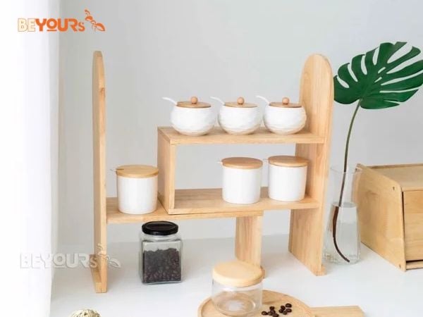 Trang trí phòng bếp với những vật dụng bằng gỗ
