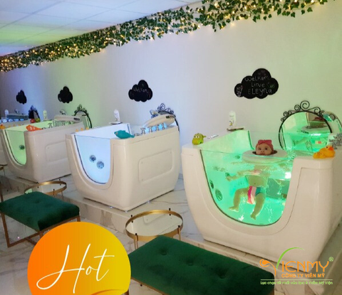 Top 5 bồn bơi thủy liệu 1 bé giá hấp dẫn cuối năm tại Viên Mỹ