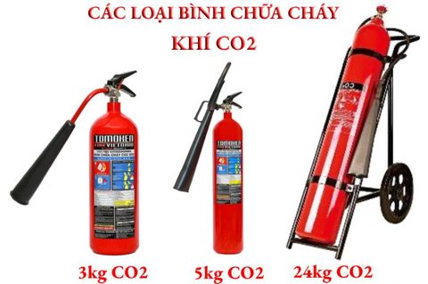 Các loại bình chữa cháy và công dụng