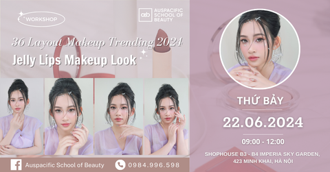 JELLY LIPS MAKEUP LOOK - 36 LAYOUT MAKEUP TRENDING 2024