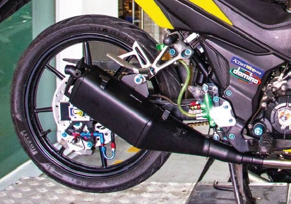 Cấu tạo và vệ sinh Pô xe máy – STB Racing