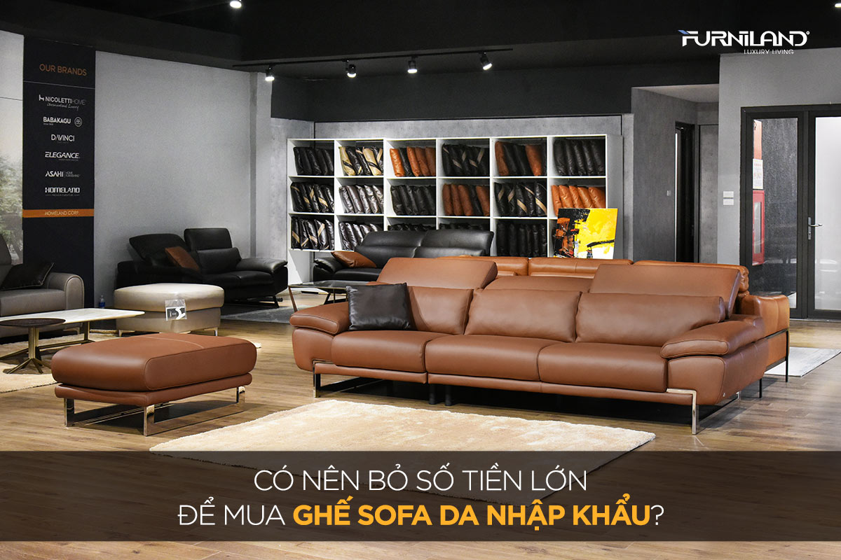 Có Nên Bỏ Số Tiền Lớn Để Mua Ghế Sofa Da Nhập Khẩu?