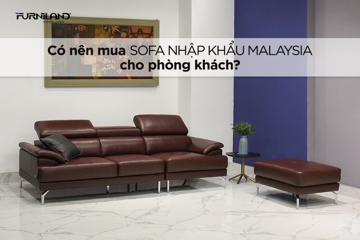 Có Nên Mua Sofa Nhập Khẩu Malaysia Cho Phòng Khách?