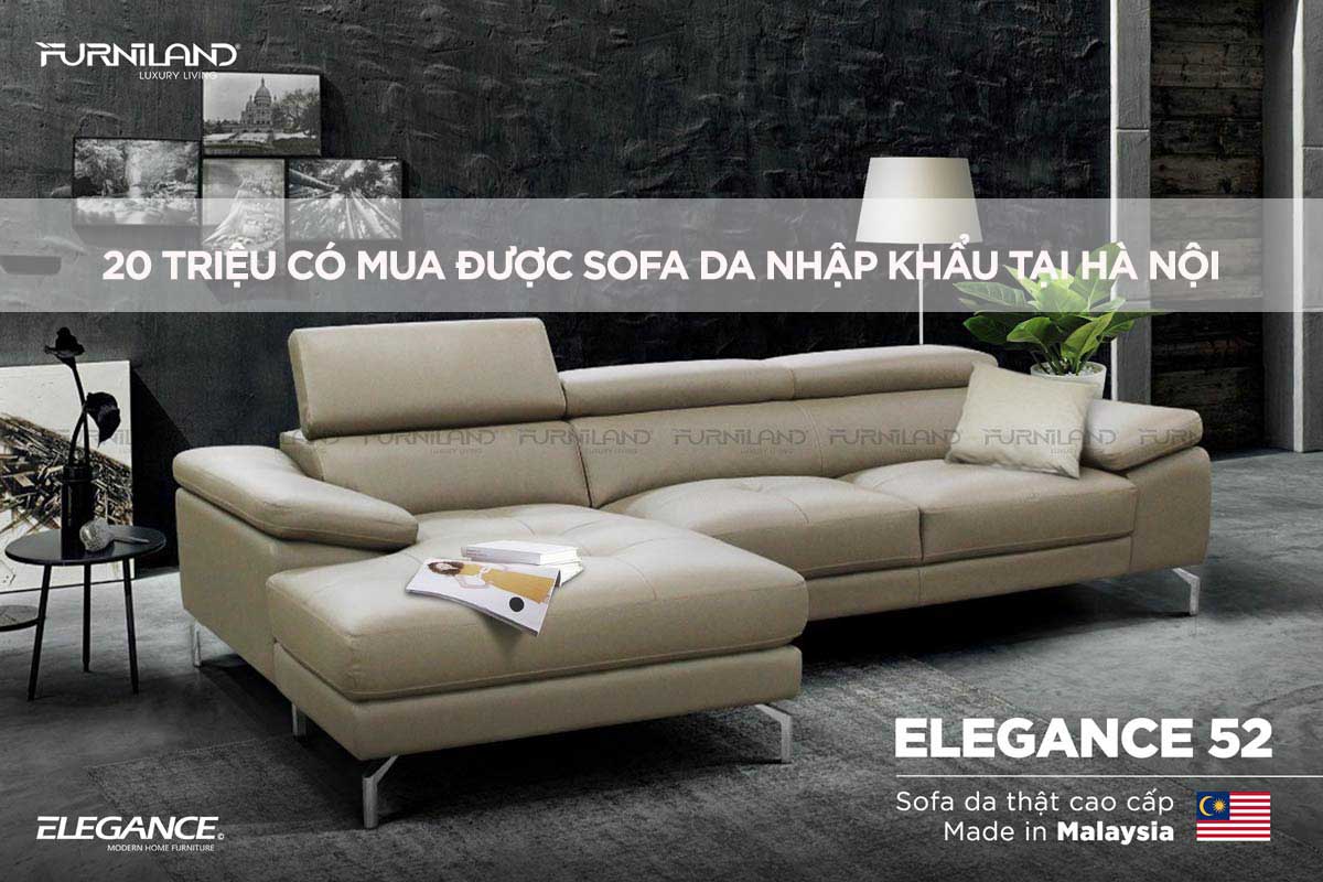 20 Triệu Có Mua Được Sofa Da Nhập Khẩu Tại Hà Nội Không?