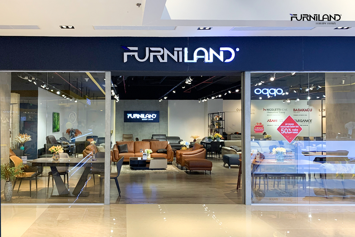 Furniland - Nhấn mạnh về sự độc đáo, đẳng cấp và phong cách riêng biệt mà Furniland mang lại qua từng sản phẩm nội thất của mình. Hứa hẹn sẽ làm hài lòng những khách hàng khó tính nhất.