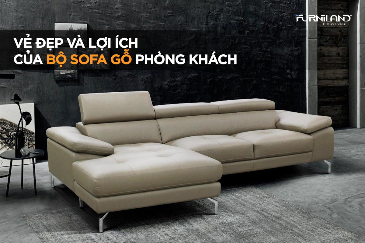 Vẻ Đẹp Và Lợi Ích Của Bộ Sofa Gỗ Phòng Khách