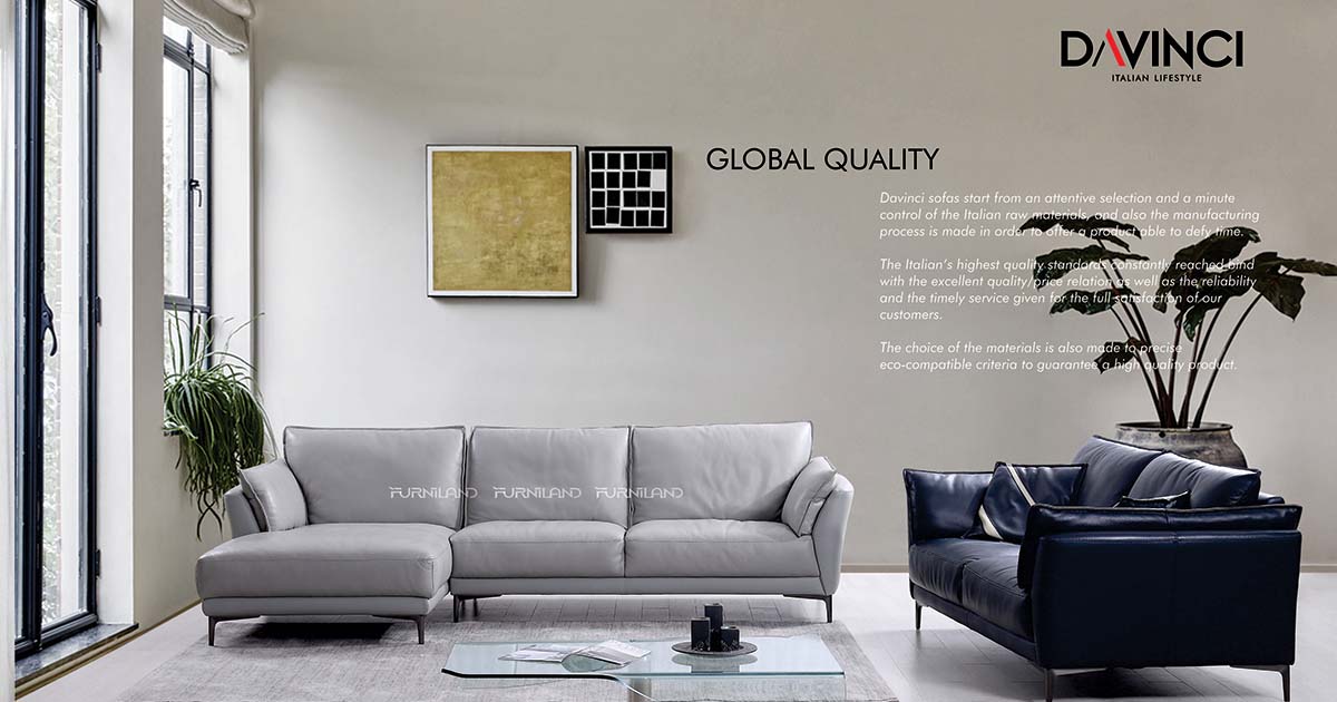 5 dòng Sofa da Davinci, Italia đang hot nhất hè 2020