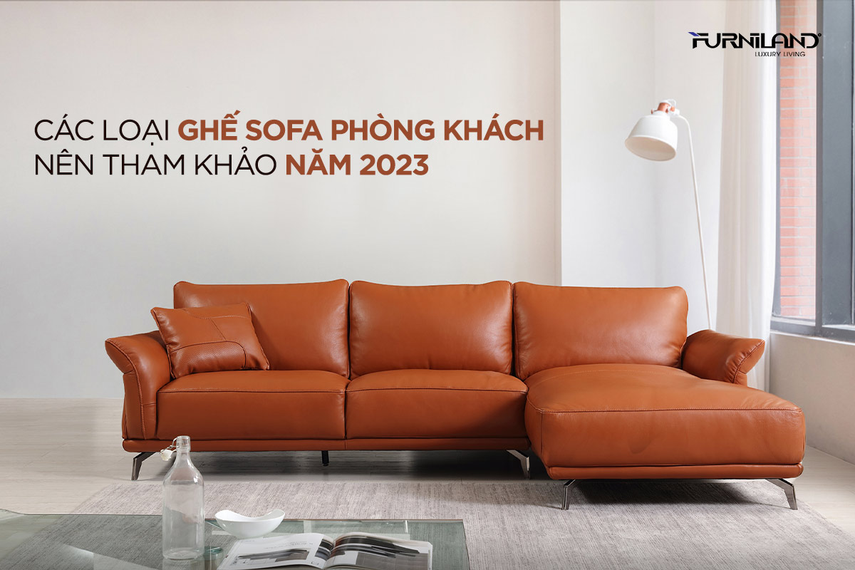 Các Loại Ghế Sofa Phòng Khách Nên Tham Khảo Năm 2023