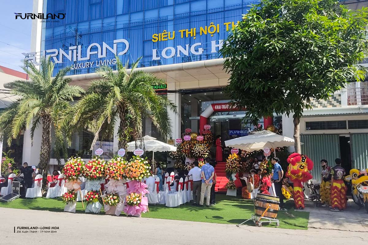 Tưng bừng khai trương đại lý nhượng quyền Furniland Long Hoa | TP. Ninh Bình