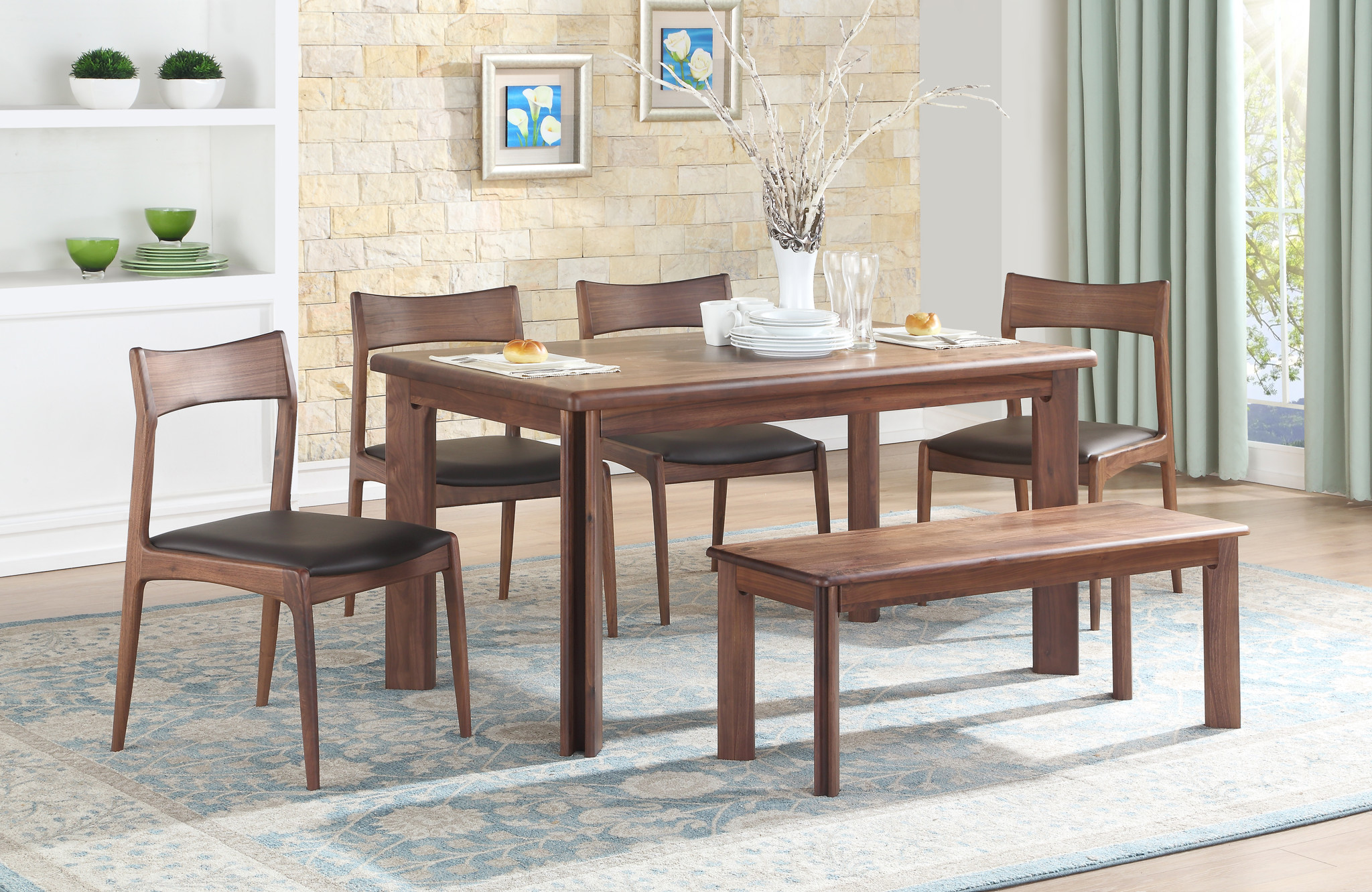 Bộ bàn ghế ăn gỗ - Lựa chọn hoàn hảo cho không gian phòng ăn