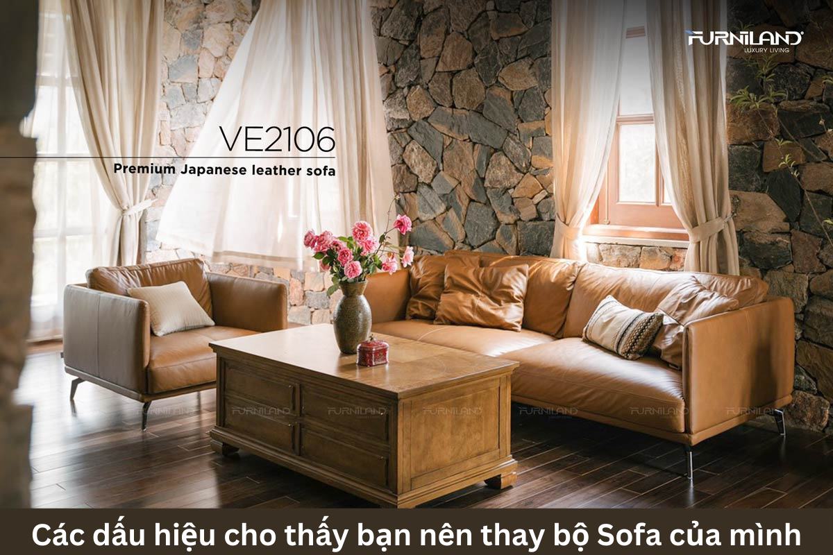 Các dấu hiệu cho thấy bạn nên thay bộ Sofa của mình