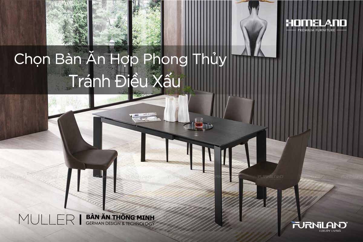 Mách Bạn Chọn Bàn Ăn Hợp Phong Thủy Tránh Điều Xấu