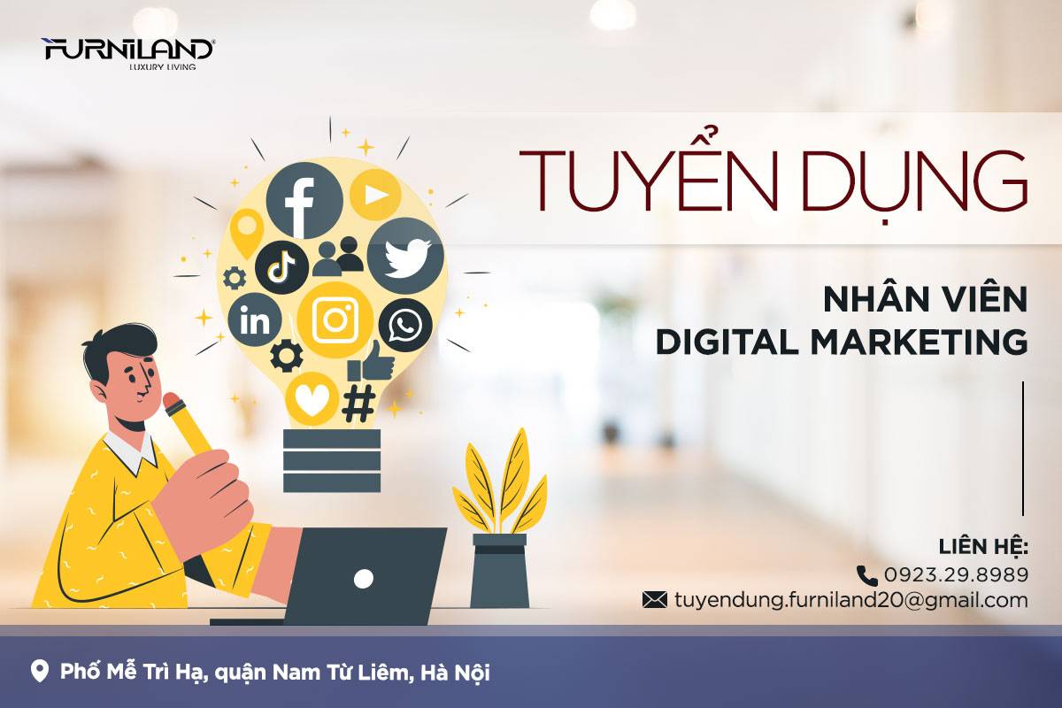 Tuyển Dụng Nhân Viên Digital Marketing