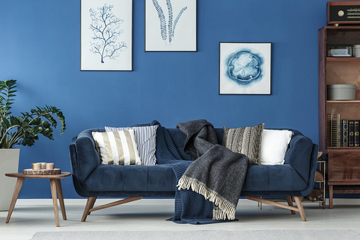 Ghế sofa màu xanh mang ý nghĩa gì?