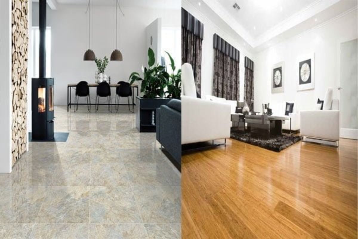 Nên lát sàn gạch hay sàn gỗ cho nhà ở để tối ưu chi phí, đảm bảo thẩm mỹ và độ bền