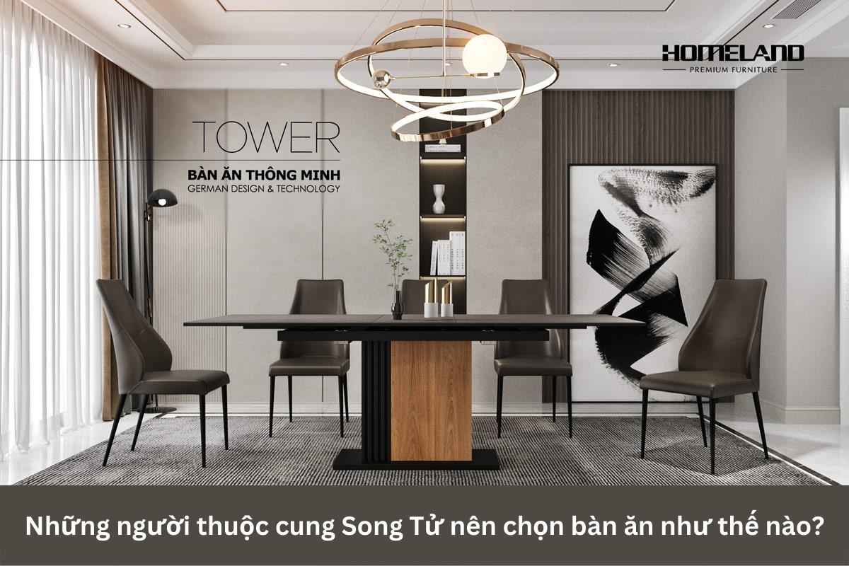 Những người thuộc cung Song Tử nên chọn bàn ăn như thế nào?