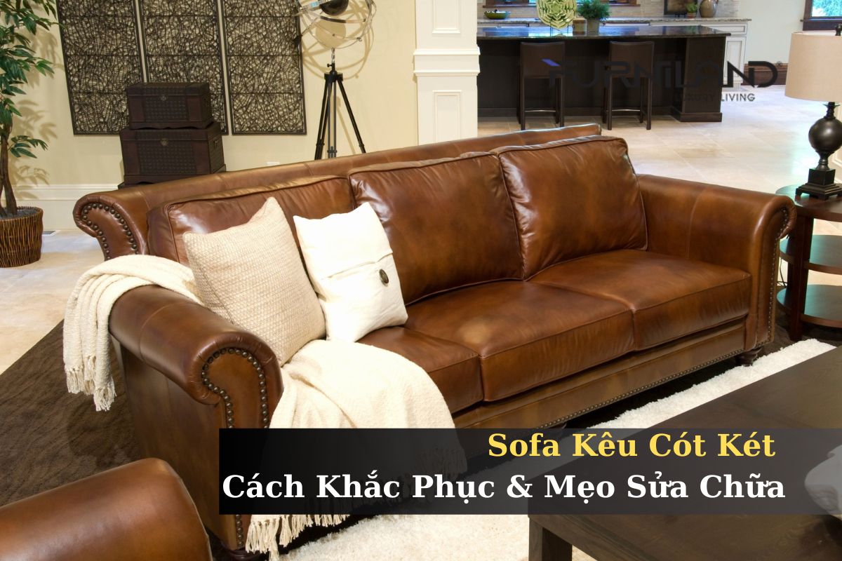 Sofa Kêu Cót Két: Cách Khắc Phục & Mẹo Sửa Chữa Ghế Sofa