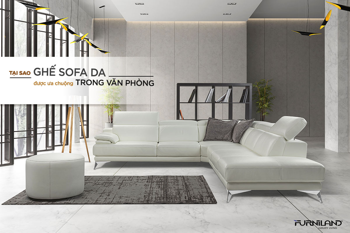 Tại Sao Sofa Da Được Ưa Chuộng Sử Dụng Trong Văn Phòng?