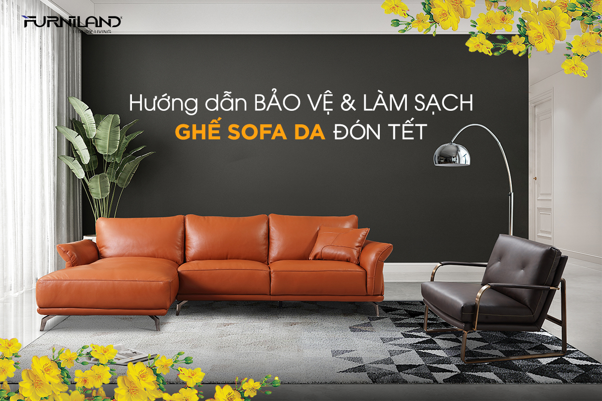 Hướng Dẫn Cách Làm Sạch Ghế Sofa Da Đón Tết