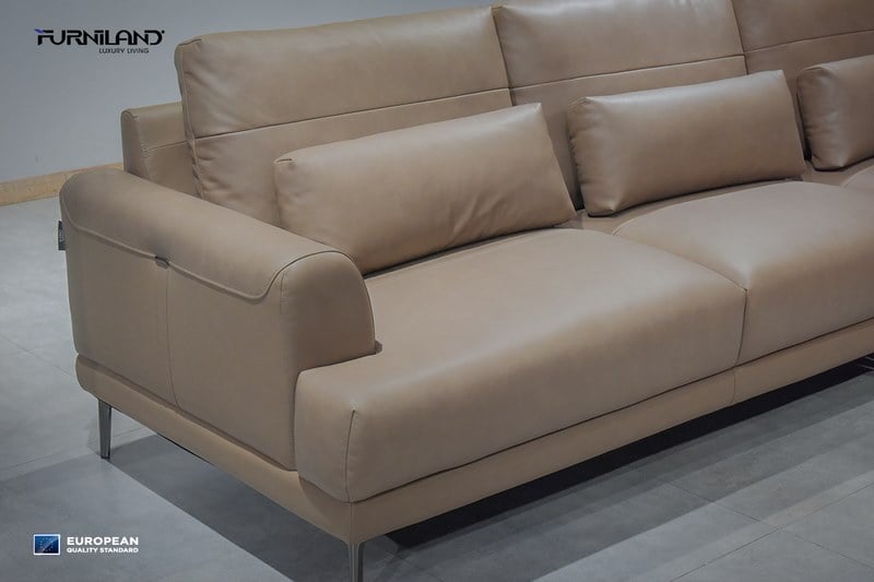 Sofa Incannto - Chất liệu da thật từ Italy mềm mại
