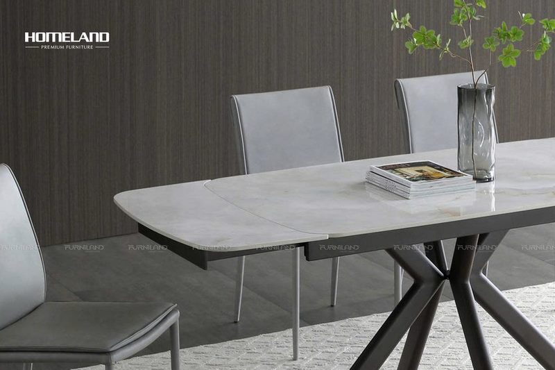 bàn ăn mặt đá Celio chất liệu mặt đá nhân tạo cao cấp siêu bền