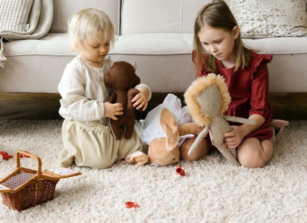 chọn thảm trải sàn cho nhà có trẻ sơ sinh và trẻ nhỏ