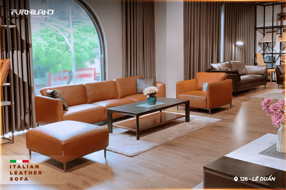 Mẫu ghế sofa phong cách Châu Âu hiện đại tinh tế