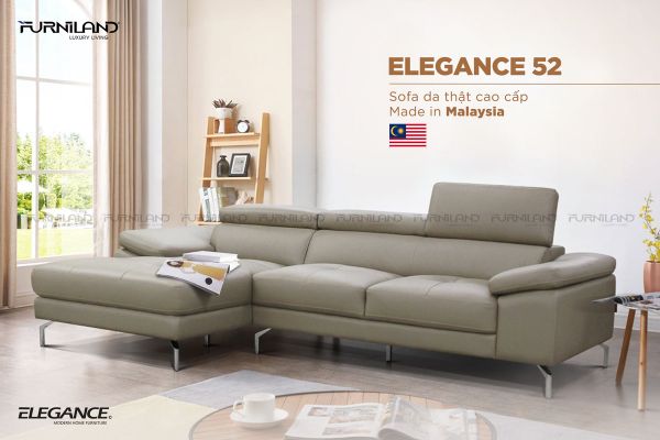 Sofa da thật nhập khẩu Malaysia